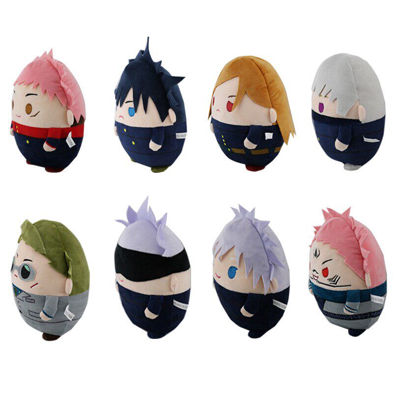 22cm Cute Anime Character Plush Doll Soft Stuffed Toy Cushion Pendant Collectible Gift for Fans