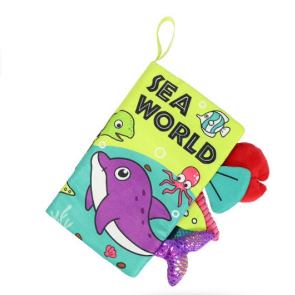 Детские книги, игрушки, книги из мятой ткани на ощупь и на ощупь для младенцев, младенцев и малышей, раннее развитие, интерактивные мягкие игрушки для машин и колясок