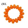 Cuff Bracelet Bead for Women, Colorful Acrylic Beads Elastic Stretch Bracelet, Boho Summer Beach Vacation Jewelry Ladies