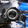 Skmei Часы Moment Beauty Brand Featured Watch Fashion Dial Steel Strap Интернет-знаменитость Мужские часы из нержавеющей стали Кварцевые часы