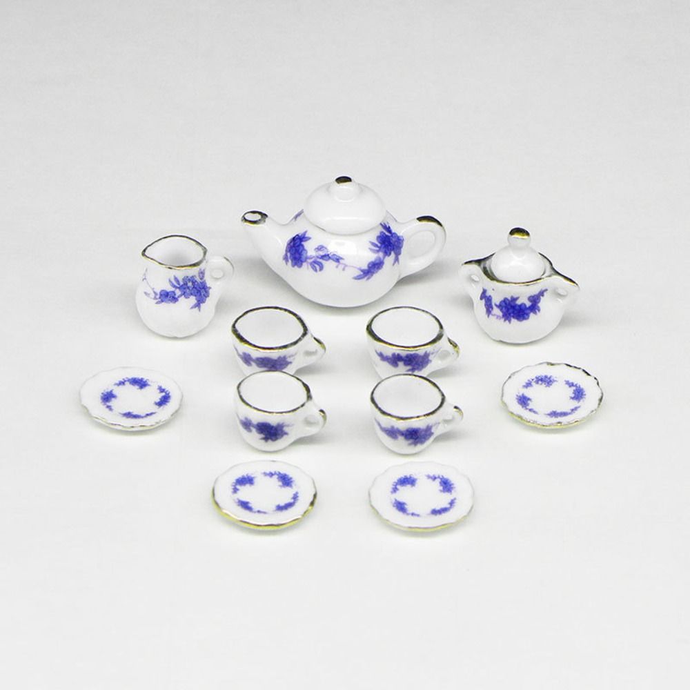 New Mini Doll House Accessories Ceramic 5 Styles Pocket Tea Set China Tea Cup for 1/6 BJD Doll/for 11.5" Doll/for Blythe Doll