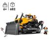 LEGO City 60466 Le Bulldozer Jaune - Jeu De Construction Dès 8 Ans