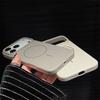 Роскошный Чехол для Телефона Магнитный Однотонный Для iPhone Air 12 13 14 15 16 17 Pro Max Беспроводная Зарядка Ударопрочный Защитный Жесткий Чехол