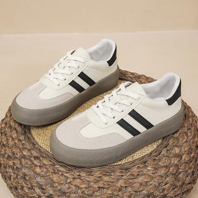 Повседневная обувь большого размера с матовой подошвой, женская, весна-лето, новая мода, сто сочетаний, ретро, демисезонные кроссовки для женщин