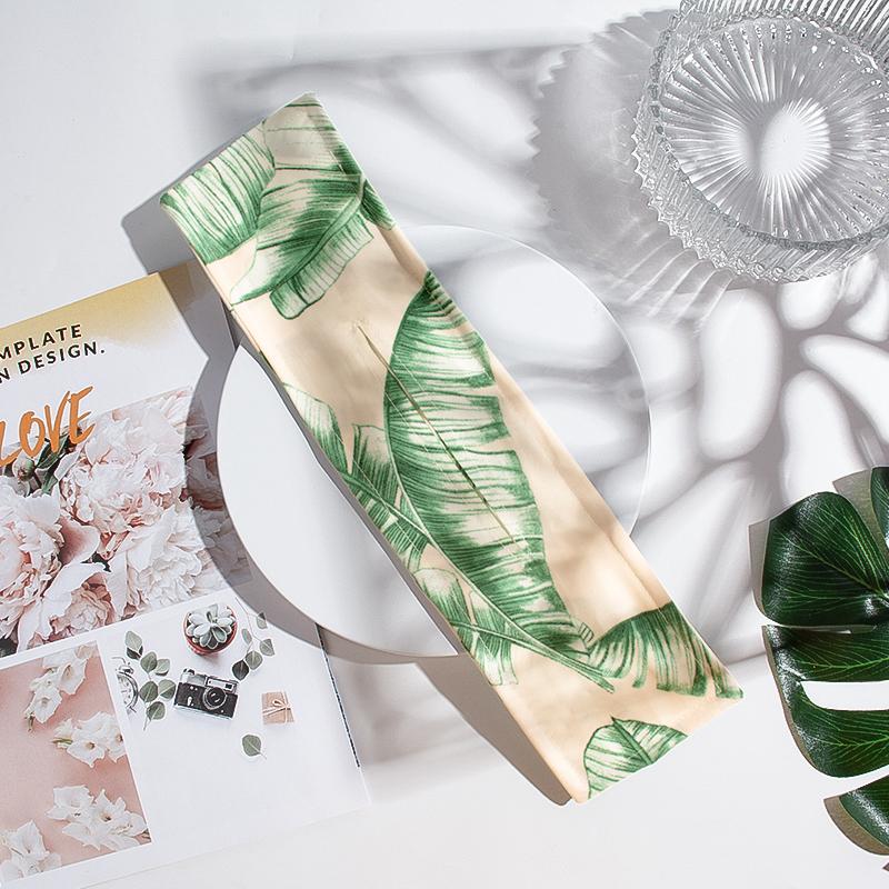 Трендовая длинная волшебная заколка-бабочка для волос, инструмент для укладки, цветочный принт, корейские большие резинки для волос для конского хвоста, женские аксессуары для волос