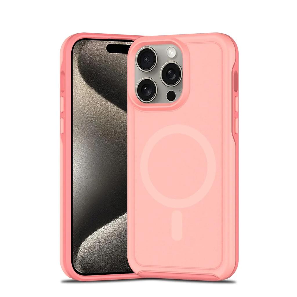 Чехол-бампер с ощущением кожи для IPhone 15 14 13 12 11 Pro Max Plus IPhone15 для Magsafe, противоударный чехол с магнитной беспроводной зарядкой