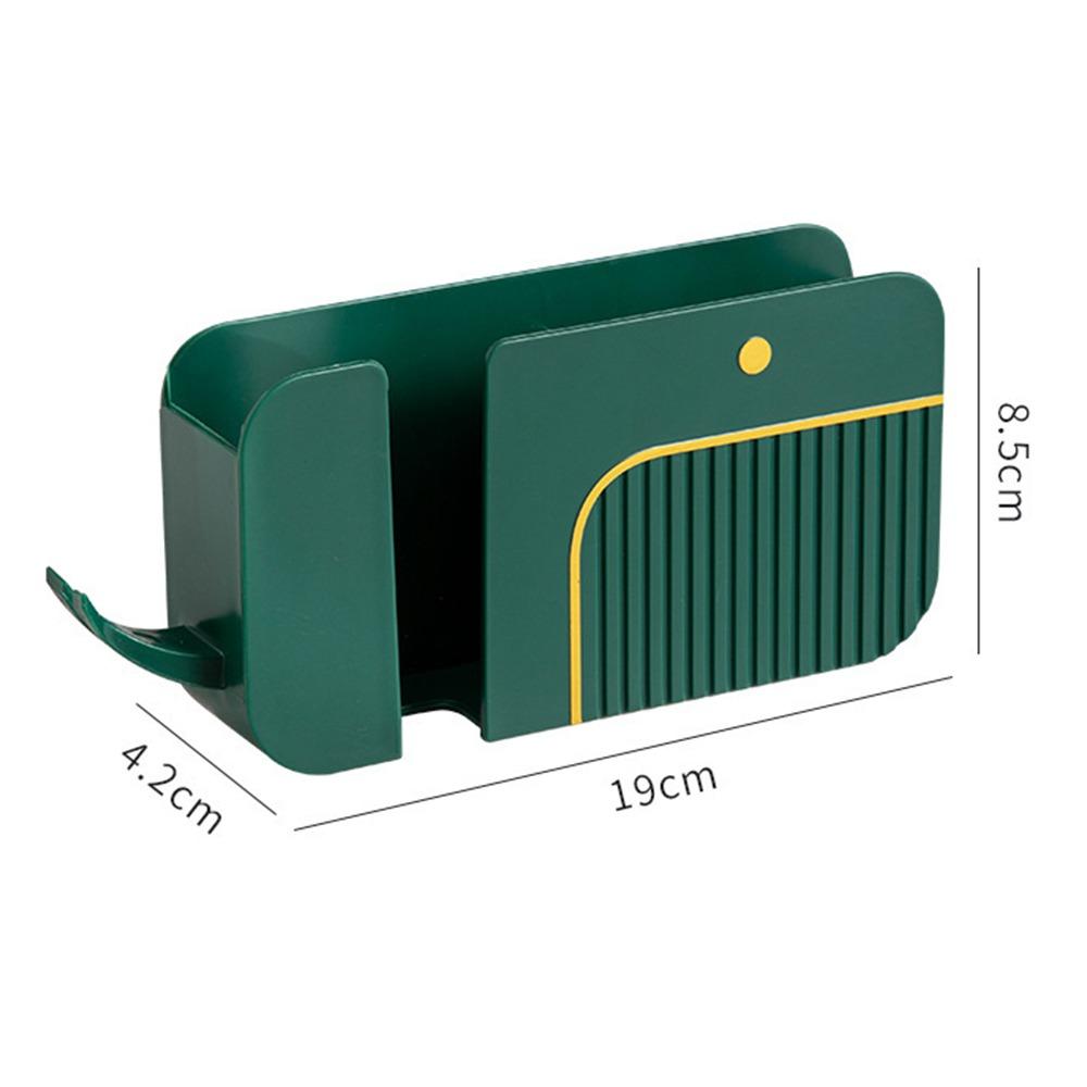 Wall Mounted Mobile Phone Storage Rack Mobile Phone Charging Holder  Bedroom Bathroom Kitchen