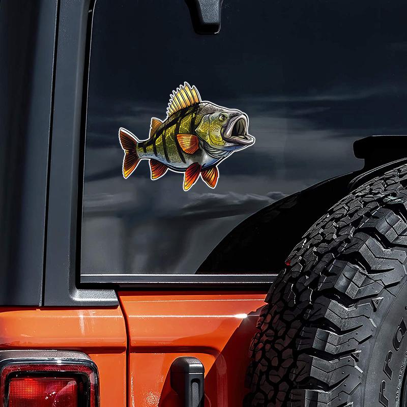 Для рыбалки наклейка с рыбой на автомобиль виниловая наклейка водонепроницаемые декоративные наклейки для автомобиля