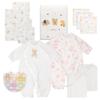 Newborn Bath Made In Japan 8-piece Set, Spring/summer, Pink, Two-way All-in-one, Underwear, Towel, Gauze, Bib,
