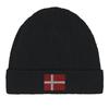 Bonnet Drapeau Danemark En Noir