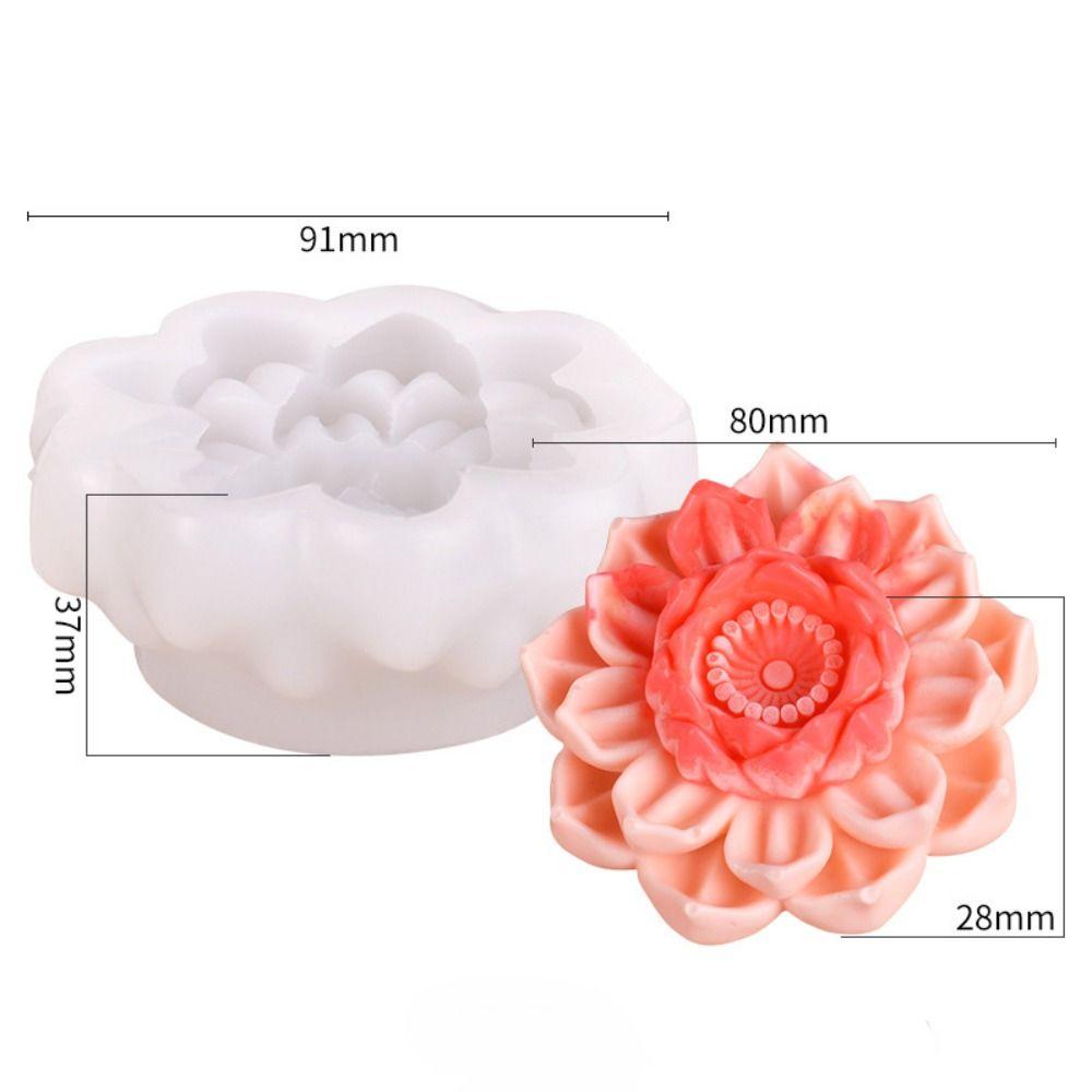 Lotus Mousse Silicone Mold 3D Flower Baking Mold New Cake Mold