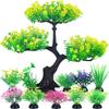 Plastic Aquarium Artificial Plants Lifelike Aquatic Plants Ornament  For Goldfish Betta Fish Tank