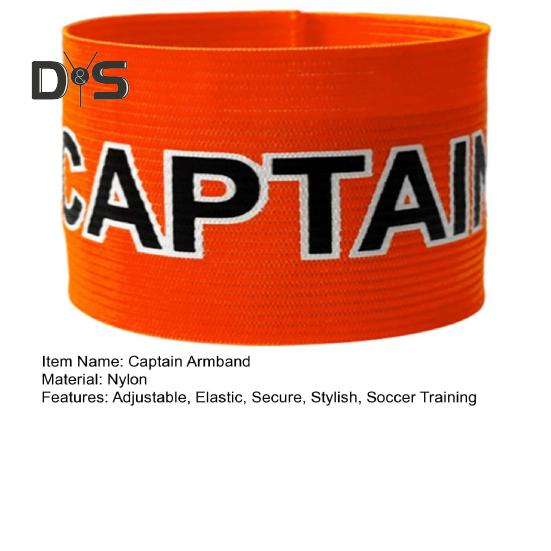 Капитанские нарукавники для футбола, нейлоновые эластичные капитанские нарукавники, регулируемые, унисекс, для футбола, баскетбола, для тренировок молодежных и взрослых команд