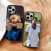 Чехол для телефона с Неймаром для iPhone 17,16,15,14,13,12,11 Plus,Pro Max,XS,Цветной Серебряный Покрытый Внутренний Чехол