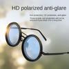 Винтажный стиль ND фильтр линзы очки закругленные ND2-400 ретро очки поляризованные солнцезащитные очки унисекс