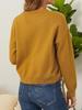 Cross2026 Women's Christmas Abstract Floral Casual Cardigan Sweater