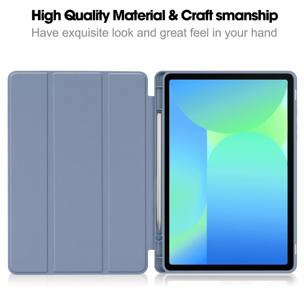 Чехол для Samsung Tab S10 FE 10,9 дюйма S9 FE 10 9 Чехол-подставка для Galaxy Tab S10 FE Case SM-X520 X526B Держатель для карандаша Funda