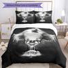 3pcs Pennywise the Dancing Clown1 pattern bedding set duvet cover set includes duvet cover &pillowcases, perfect all season bedroom decoration & gift