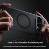 Honor 500Pro Frosted Magnetic Lens Protective Case - Full Coverage, Anti-Fall Design