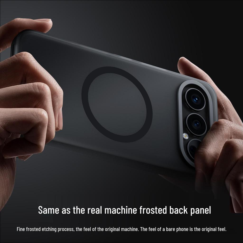 Honor 500Pro Frosted Magnetic Lens Protective Case - Full Coverage, Anti-Fall Design