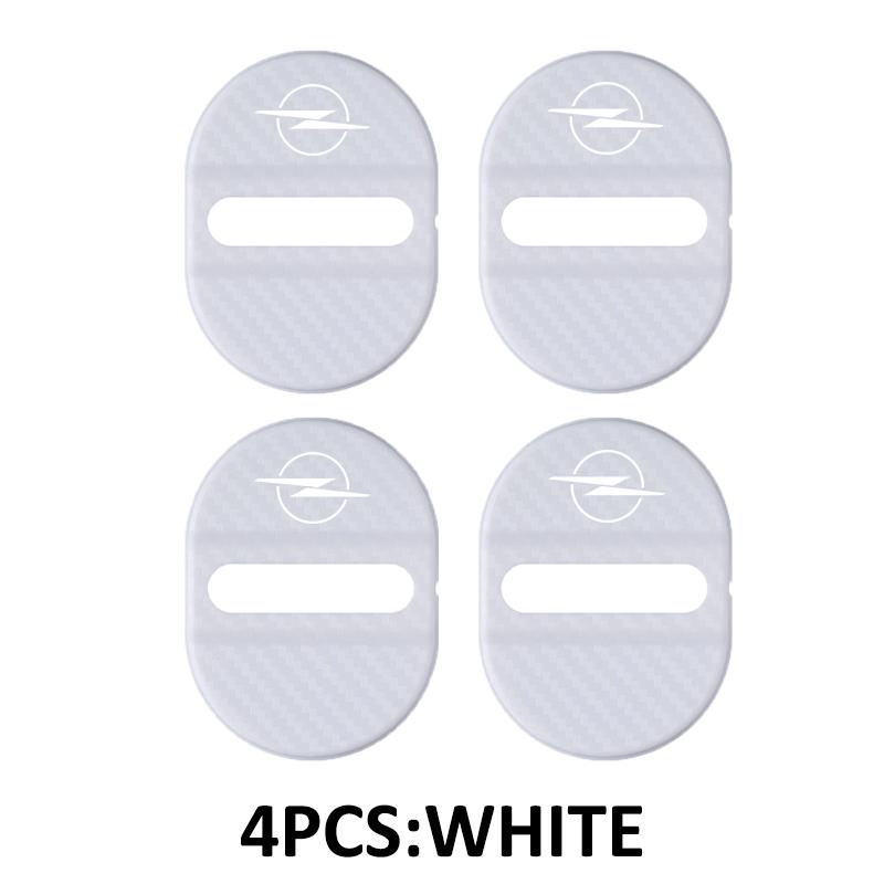 AAHX1 Car Door Lock Buckle Protective Cover Interior Rust Prevention For Opel Astra G H J K F Corsa D Zafira B Insignia Mokka Regal