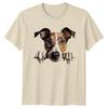 Cute Dog Peek A Boo Pet Animal Lover Graphic TShirt