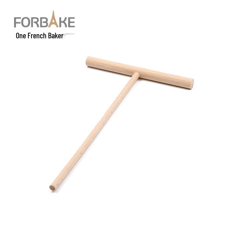 Fabei Ke Crepe and Pastry Tool Set: Bamboo Scraper, Multigrain Crepe, Fruit, Egg, Pancake, and Baking Mold.