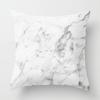 New Sofa Pillowcase, Marble Pattern Peach Leather Velvet Material Pillowcase, Soft