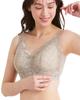 Radianne Classy Wireless Botanical D90 Bra, Lace, Greige,