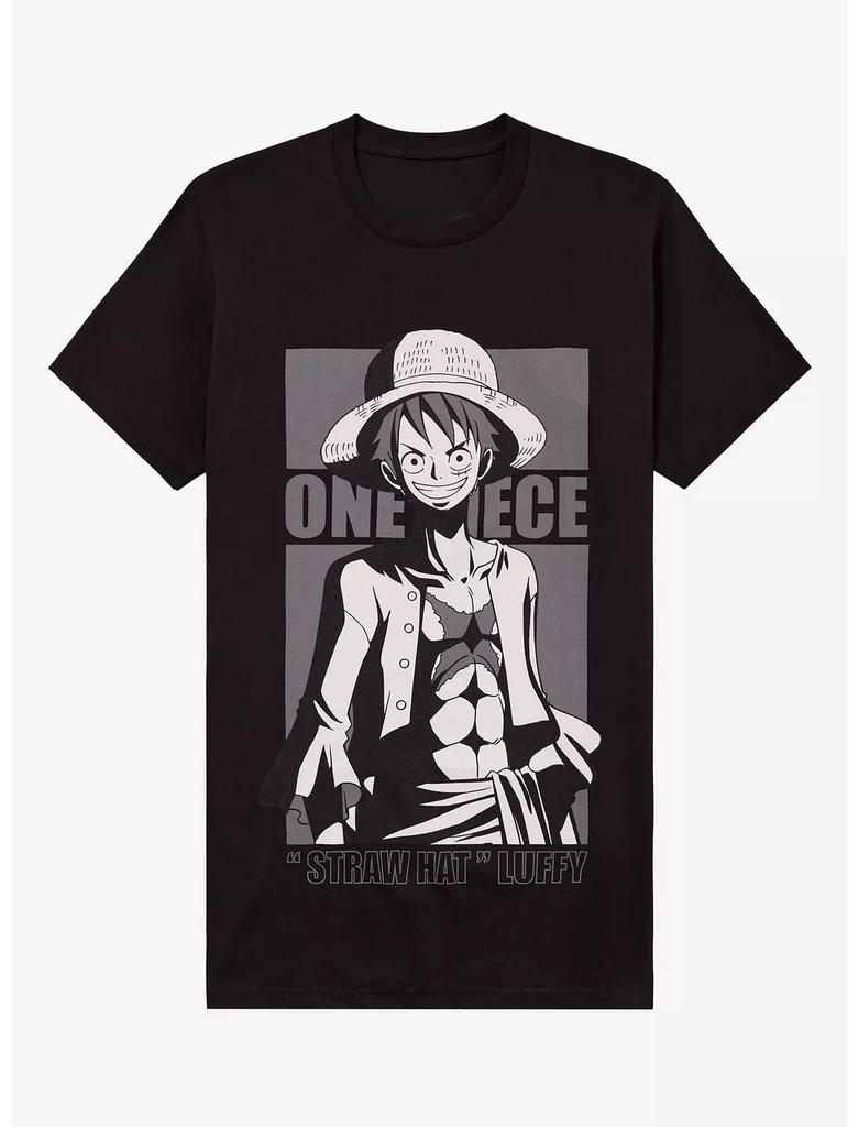 Аниме Персонаж One Piece Графическая Хлопковая Унисекс Рубашка Мужская С Коротким Рукавом Y2k С Круглым Вырезом Футболка Модная Уличная Одежда