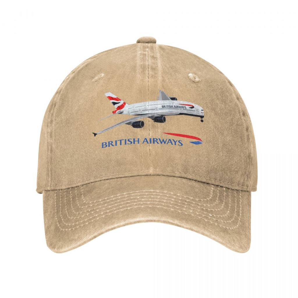 Кепка для бейсболки British Airlines Airbus A380 для самолета, кепка для дальнобойщика, походная кепка, регби, роскошная женская кепка, мужская