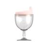 Wiwilys Baby Plastic Goblet, Children's Wine Cup, Juice Cup, Children's Milk Cup, Learning To Drink Cup, Falling Prevention