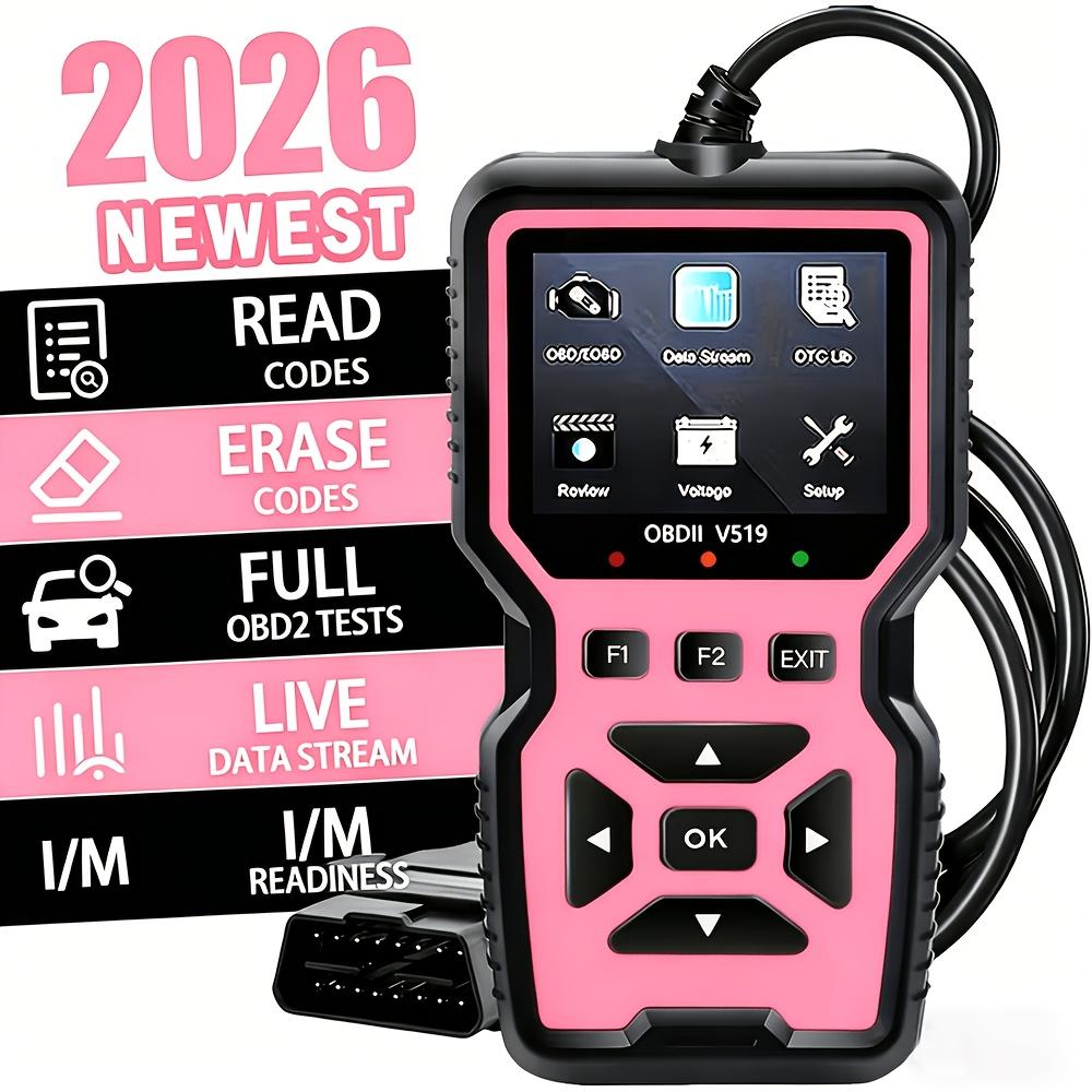 OBD2Scanner for reading and clearing fault codes and checking the engine light is suitable for most full-function car diagnostic tools