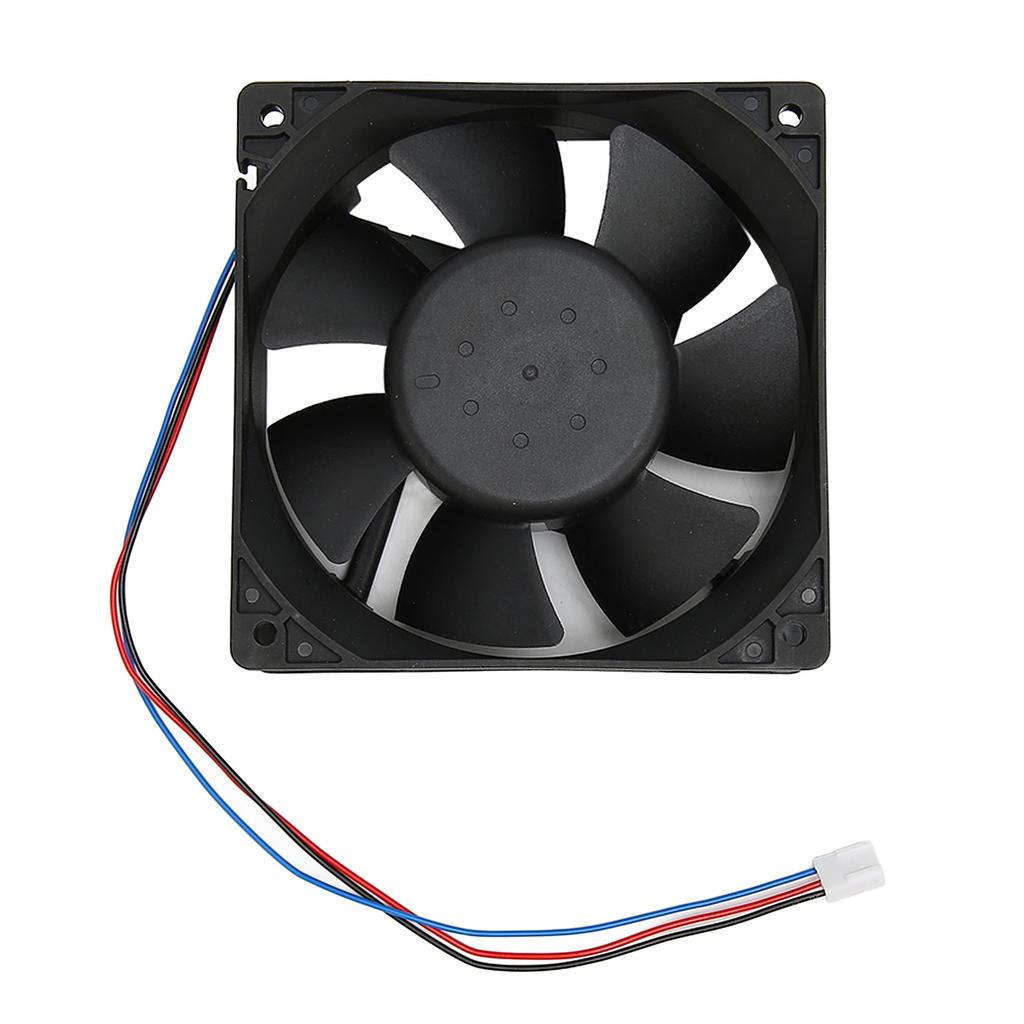 CPU Cooling Fan 120mm 24V 0.75A 1300RPM Quiet 3Pin Connector Easy Installation PC Cooling Fan for