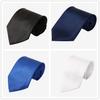 8 см галстук атласный мужской галстук однотонный синий галстук свадебный деловой жениха однотонный черный галстук