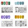 Templates Nail Art Printing Stamping Template Template Mold Stencil Tools Nail Stamping Plate