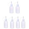 6Pcs 30ml Needle Tip Glue Bottle DIY Paper Art Quilling Tool Bottle Needle Bottle Applicator