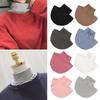 Windproof Turtleneck Cotton Scarf Fashion Fake Collar  Women