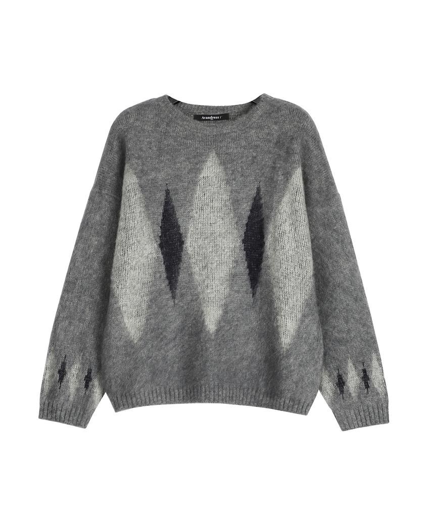AVANDRESS Angora Diamond Knit - 3Col