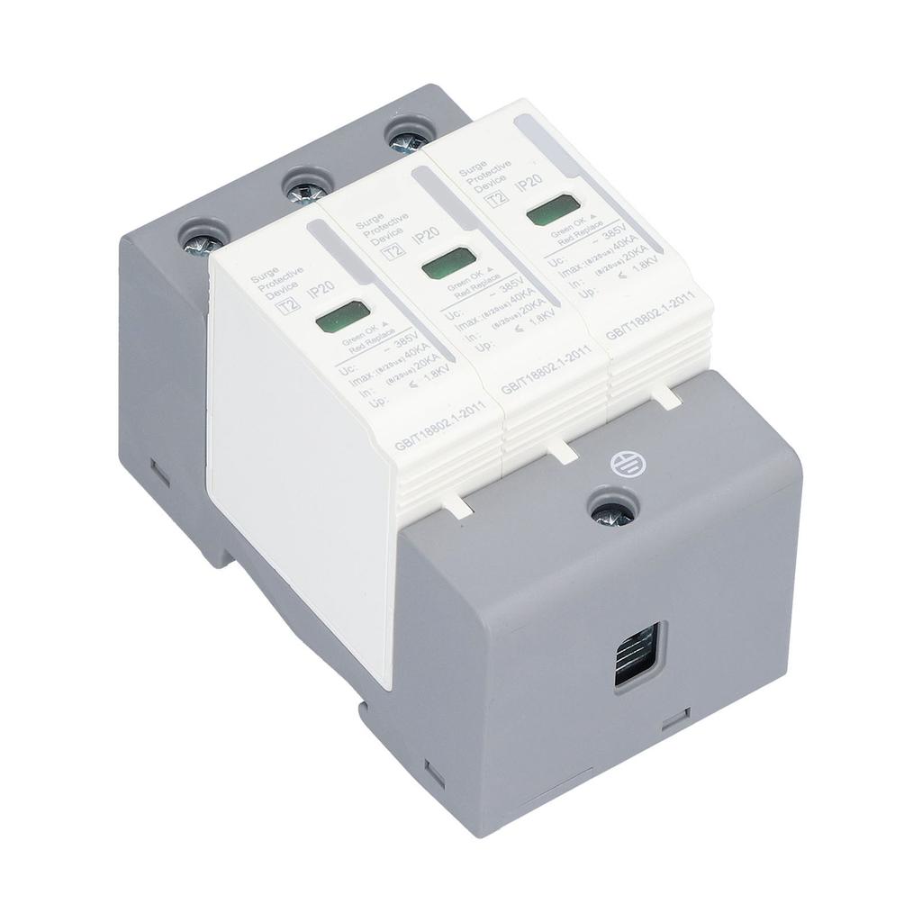 BERM Устройство защиты от перенапряжения Разрядник SPD Защита электрической цепи 220 В 380 В 3P40KA