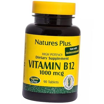 Витамин В12, Метилкобаламин, Vitamin B12 1000, 90таб (36375169)