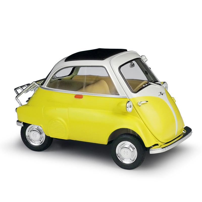 Велли 1:18 Литой Модель Автомобиля Bmw Isetta Литье под Давлением и Игрушечные Транспортные Средства Коллекция Машинка Игрушка Подарок Мальчику на День Рождения