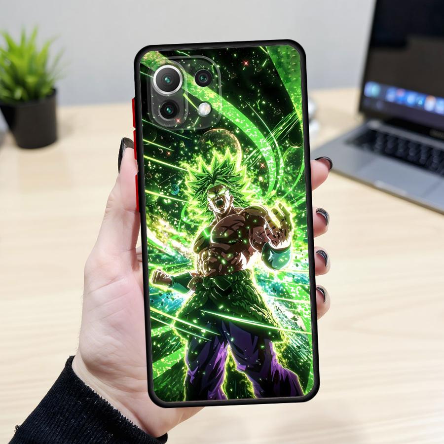 Case for Xiaomi Mi 13 11 Lite 10T 12x 11T 12T 14 13 Pro Back Phone Cover Dragon Ball Broli Goku