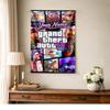 Gta Customize Your Name Tapestry Customizable Wall Tapestry Soft Durable Fabric Suitable for Picnics Four Seasons Decor Unique Gift for Family Friends