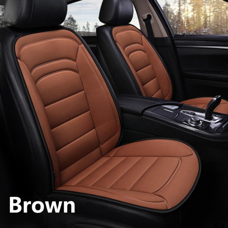 12v 1/2pcs Car Protective Cover Heating Pad Heating Car Seat Auto Parts Auto Parts Seat Cover Heated Seats Winter Warmer