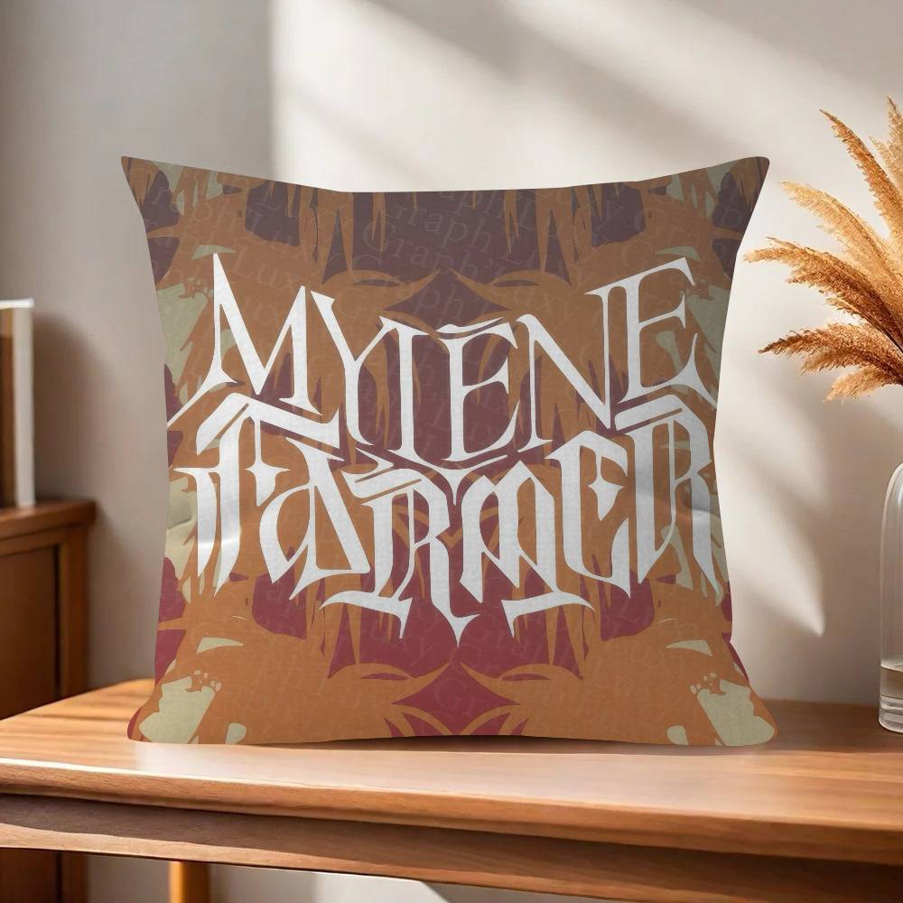 Singer MMylene Farmer cm Cushion Cover Pillow Cover Decor Pillowcase Home Pillowcase for Couch Pillow