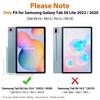 Чехол для Samsung Galaxy Tab S6 Lite 10,4 дюйма для Galaxy Tab S7 Plus S7 FE S8/S9/S10 Plus 12,4 дюйма Чехол для Tab S7 S8 11 дюймов Обложка