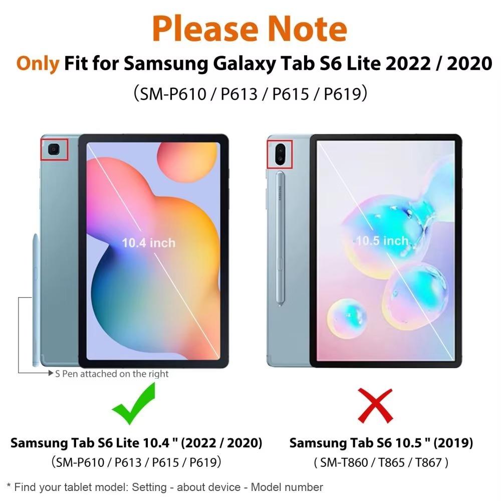 Чехол для Samsung Galaxy Tab S6 Lite 10,4 дюйма для Galaxy Tab S7 Plus S7 FE S8/S9/S10 Plus 12,4 дюйма Чехол для Tab S7 S8 11 дюймов Обложка