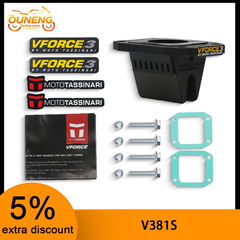 Для Honda CR80 CR85 V381S Мотоцикл Эндуро Комплект лепесткового клапана Vforce3 Аксессуары Для грязных велосипедов Мотокросс V Force3 Впускной лепестковый клапан
