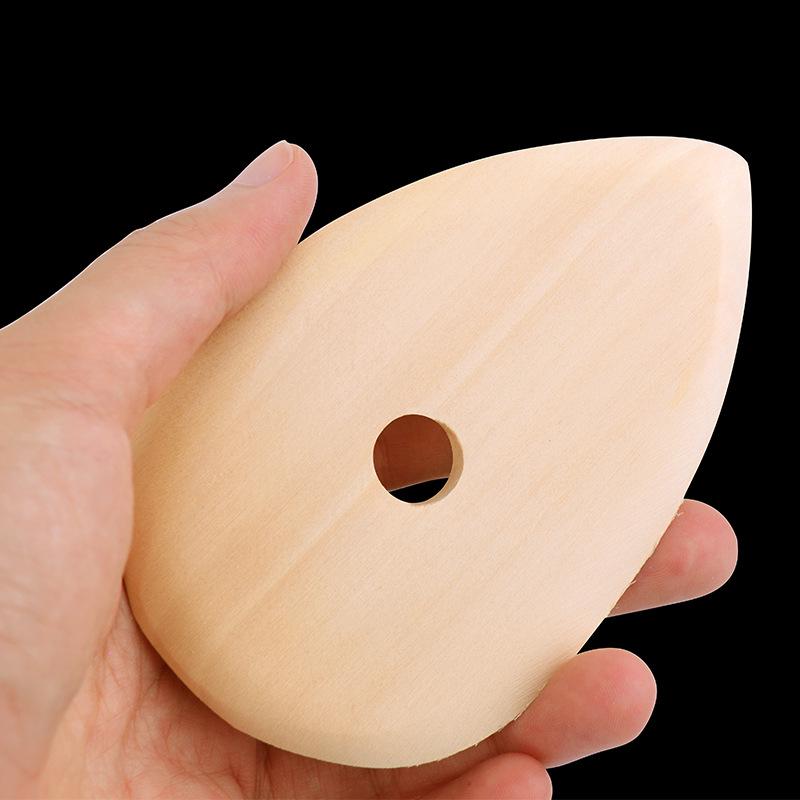 5-Piece Wooden Ceramic & Polymer Clay Sculpture Tool Set